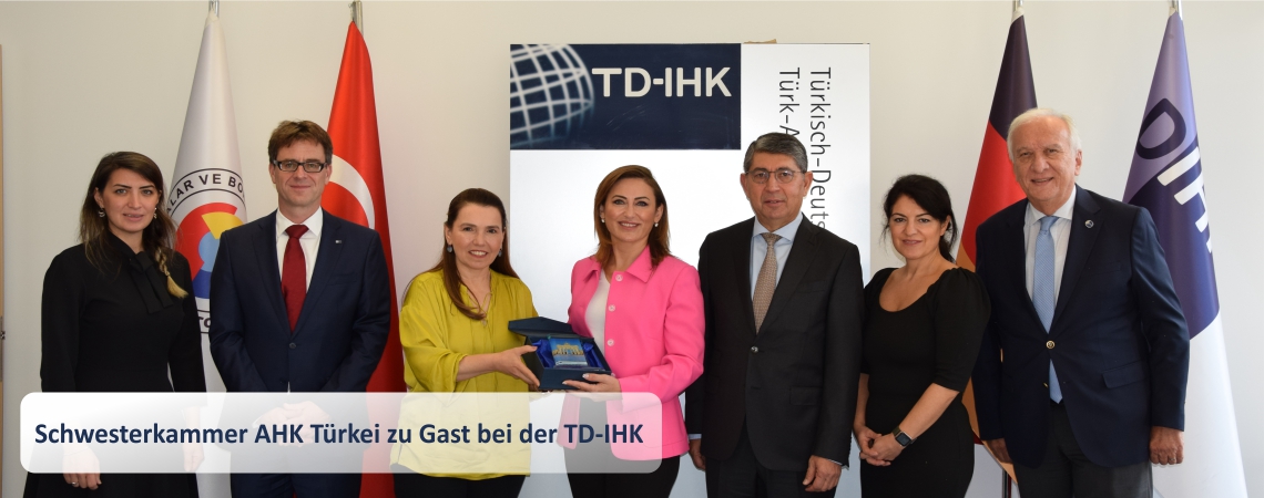 Schwesterkammer AHK Türkei zu Gast bei der TD-IHK